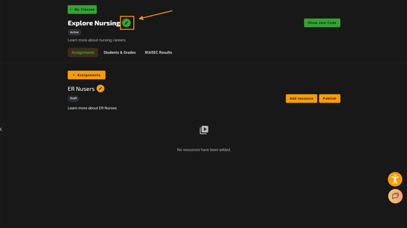 Add Resources to Assignment (edit)