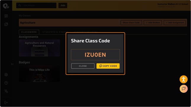 class code