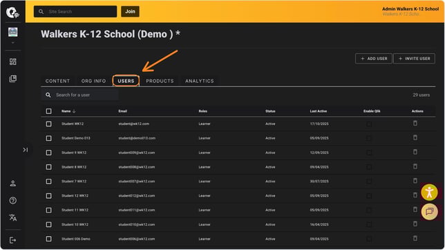 delete remove users p2