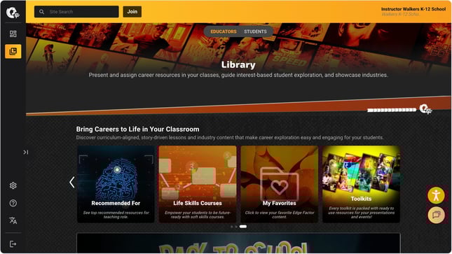 educator library