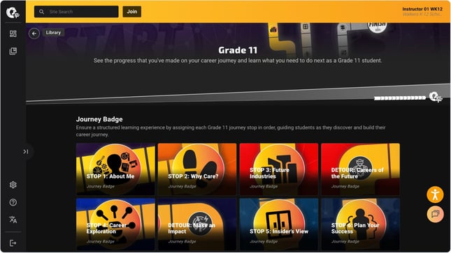 grade 11 student journey