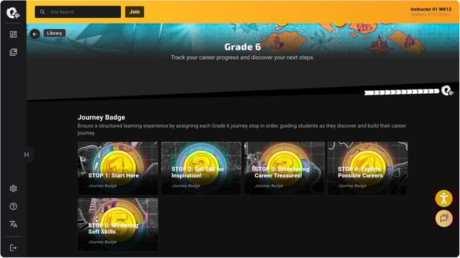 grade 6 student journey