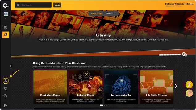 settings - my profile